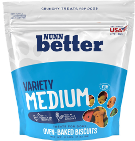 Nunn-Better Variety Medium Dog Biscuit Treats